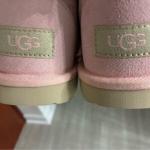 UGG Blush Suede Boots